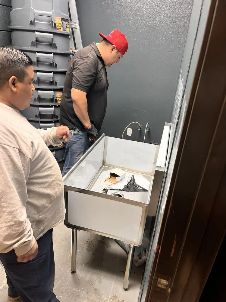 Commercial plumbing and sink installation in Berkeley